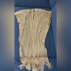 Elegant Gold Women's Vest